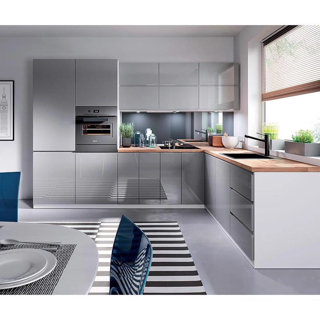 Gardena kuhinjski elementi 30x47x82 siva