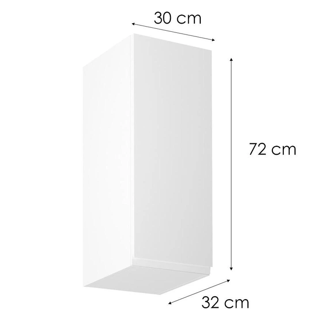 Gardena kuhinjski elementi 30x32x72 bela