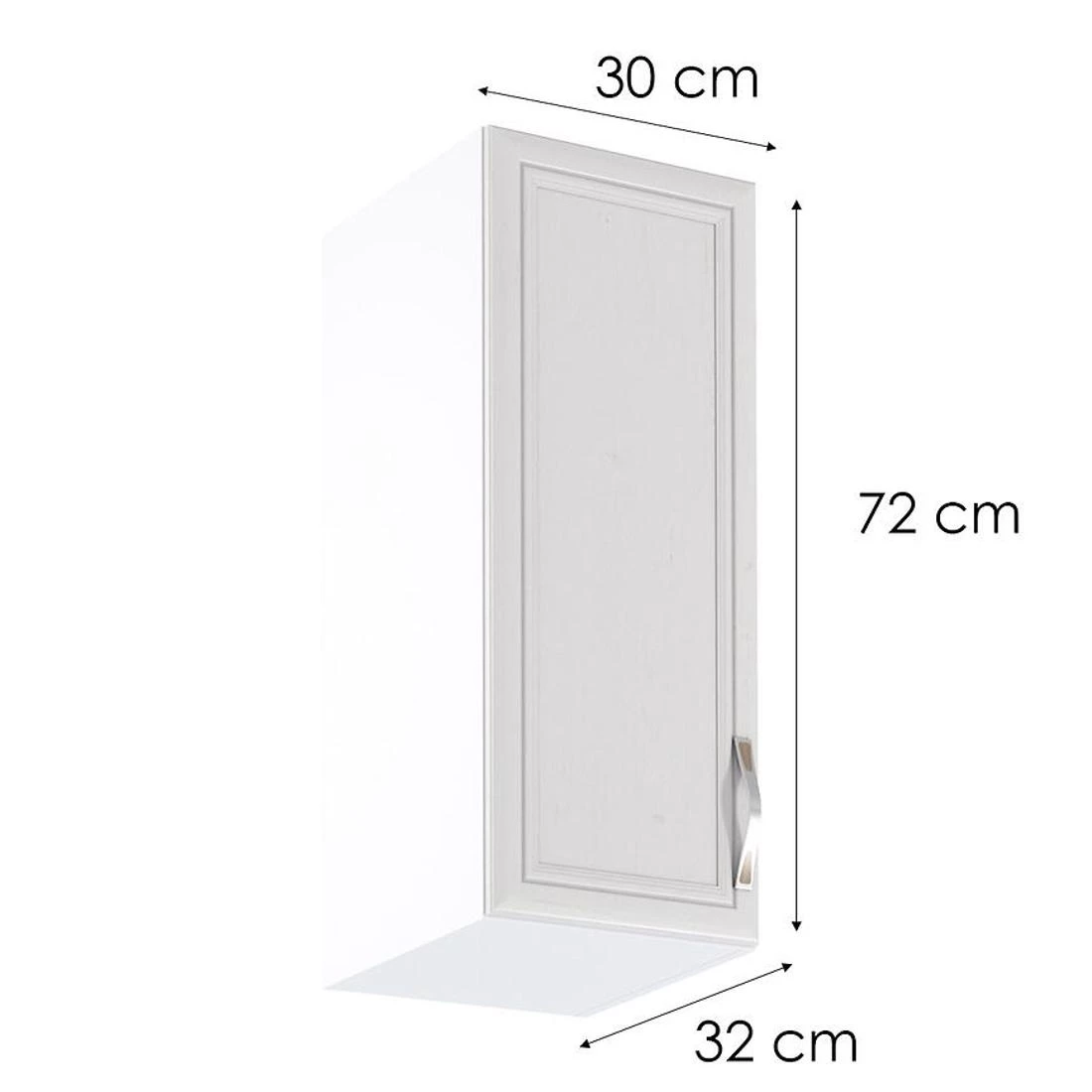 Sicily kuhinjski elementi 30x32x72 bela