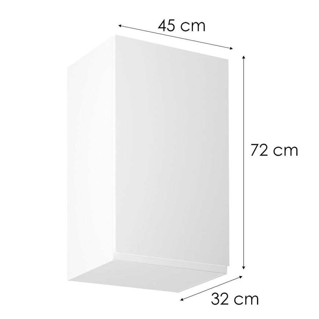 Gardena kuhinjski elementi 45x32x72 bela
