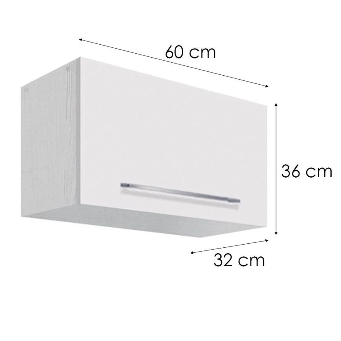Creativa kuhinjski elementi 60x32x36 bela