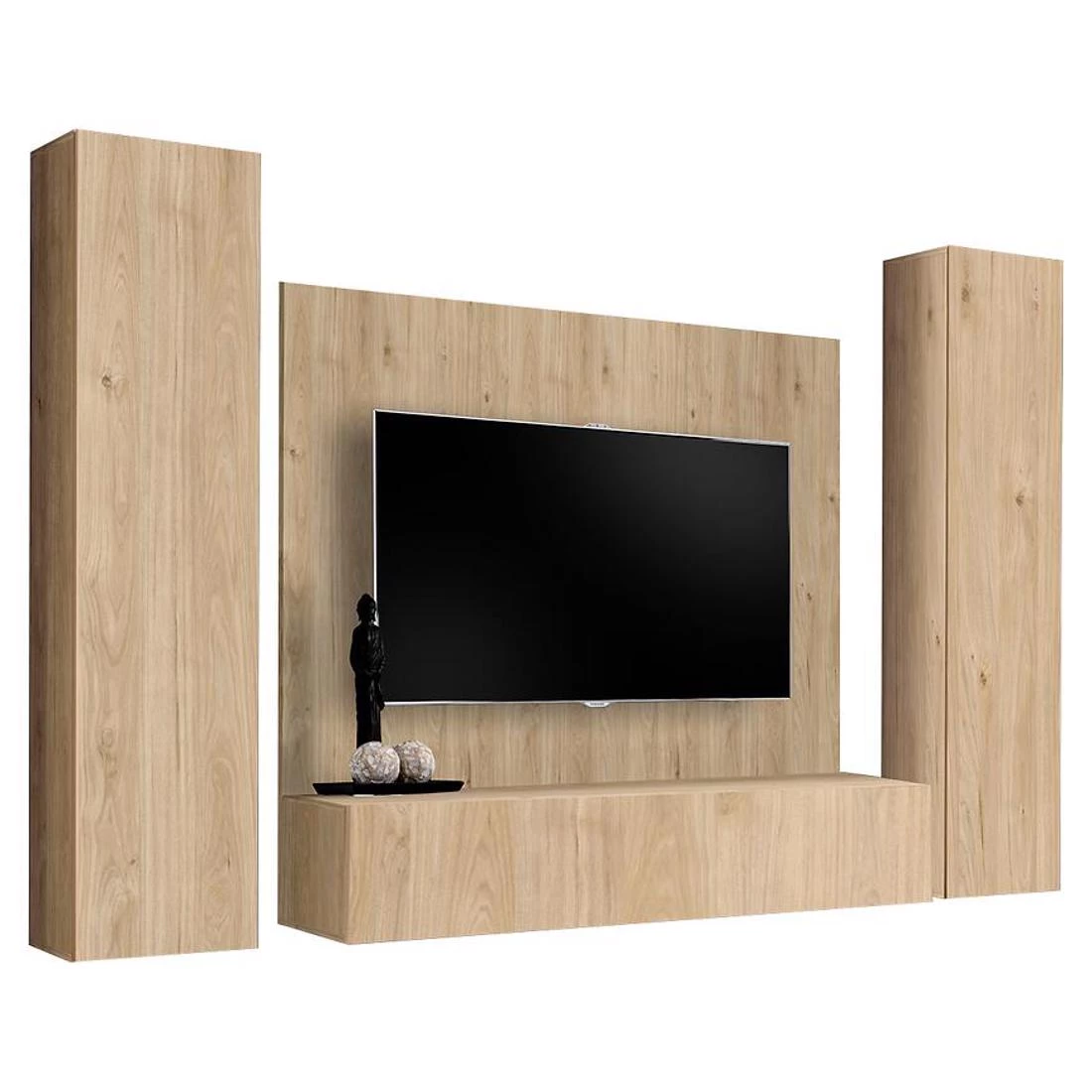Fly Hj Fy A-P1 hrast regal 240x40x170 cm svetli hrast