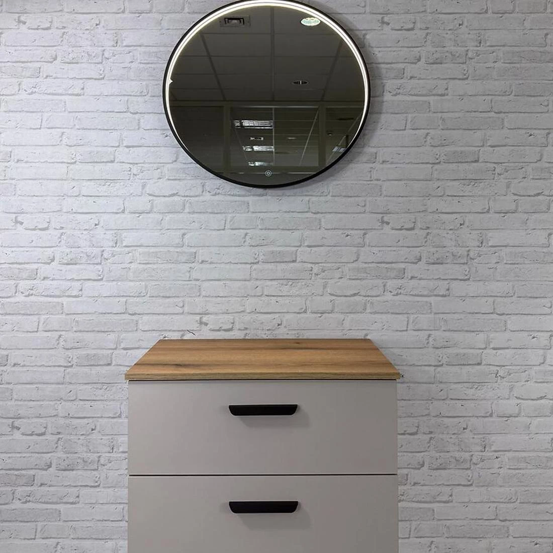 Nova 80 viseci ormaric za umivaonik 79,5x38,9x45,8 cm kašmir
