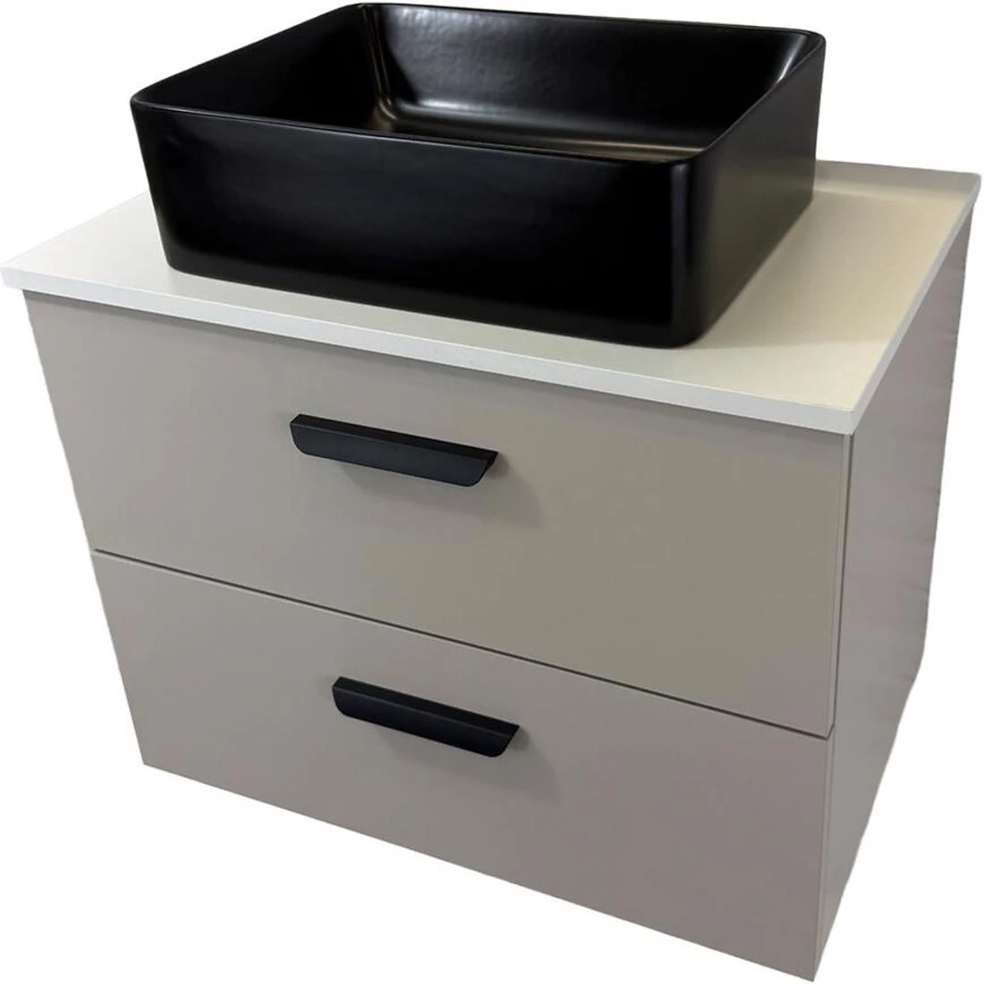 Nova 80 viseci ormaric za umivaonik 79,5x38,9x45,8 cm kašmir