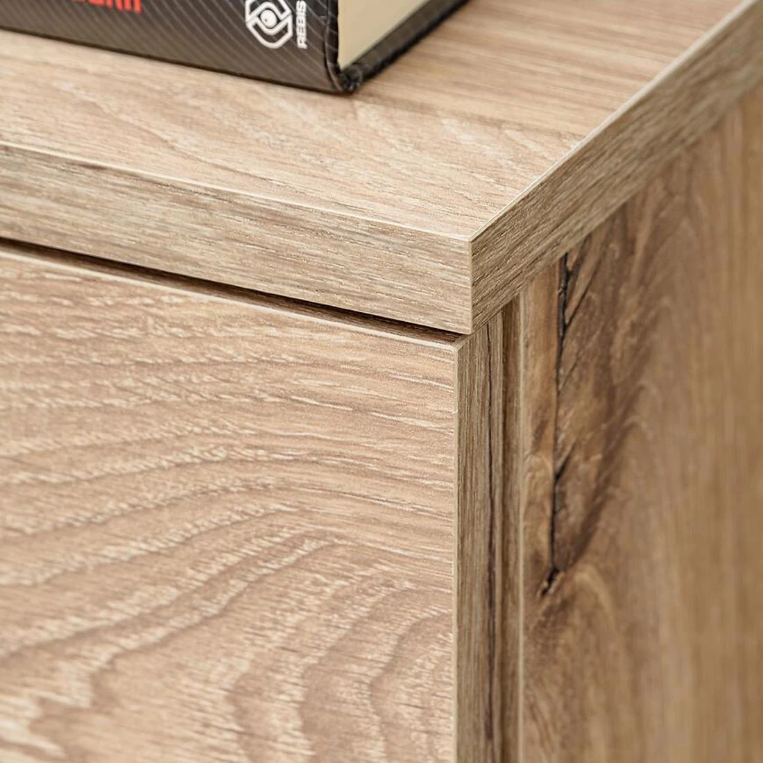 Clare TV stalak 240x35x125 cm hrast/kašmir
