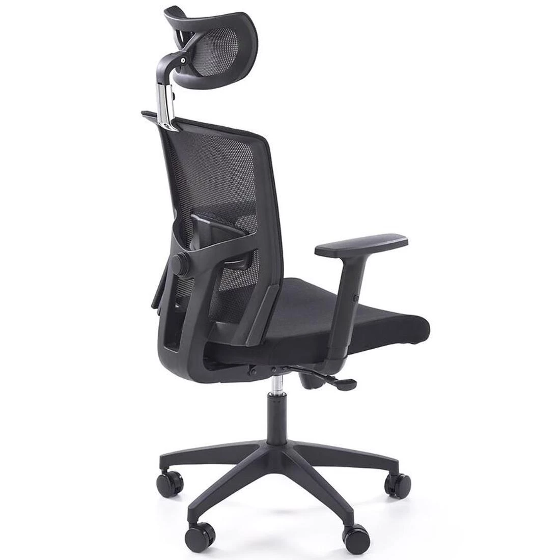 Mason kancelarijska stolica 62x62x120-130 cm crna