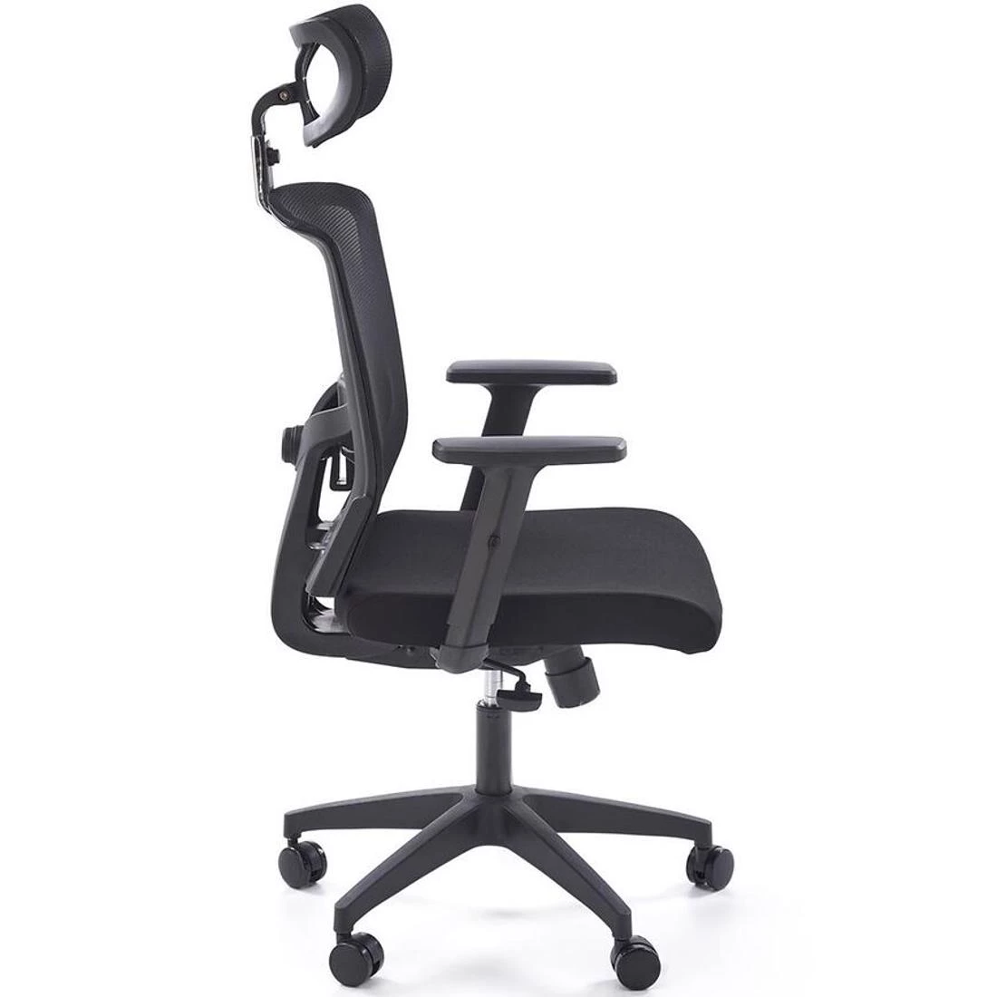 Mason kancelarijska stolica 62x62x120-130 cm crna