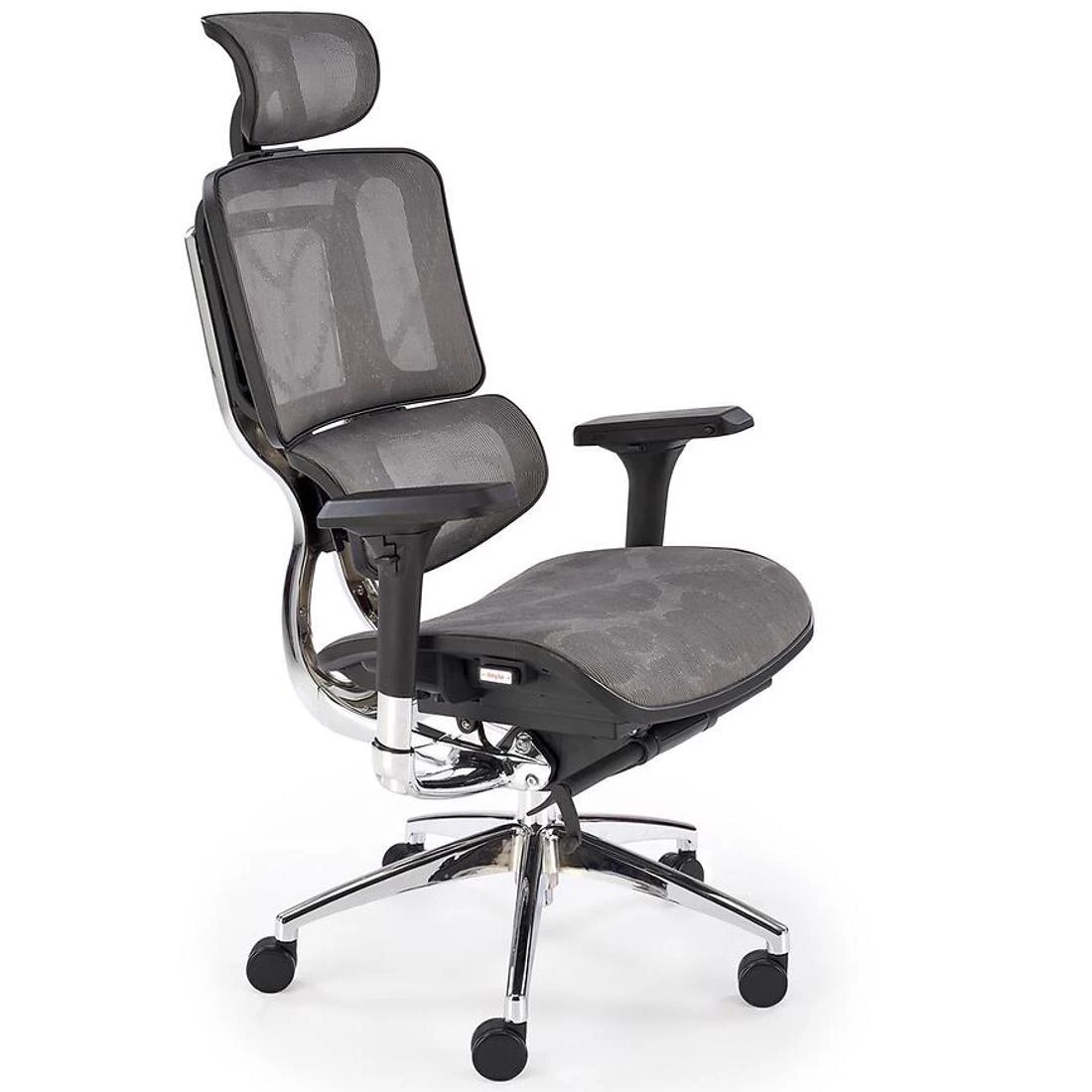 Ethan kancelarijska stolica 72x70x130-139 cm pepeljasto siva