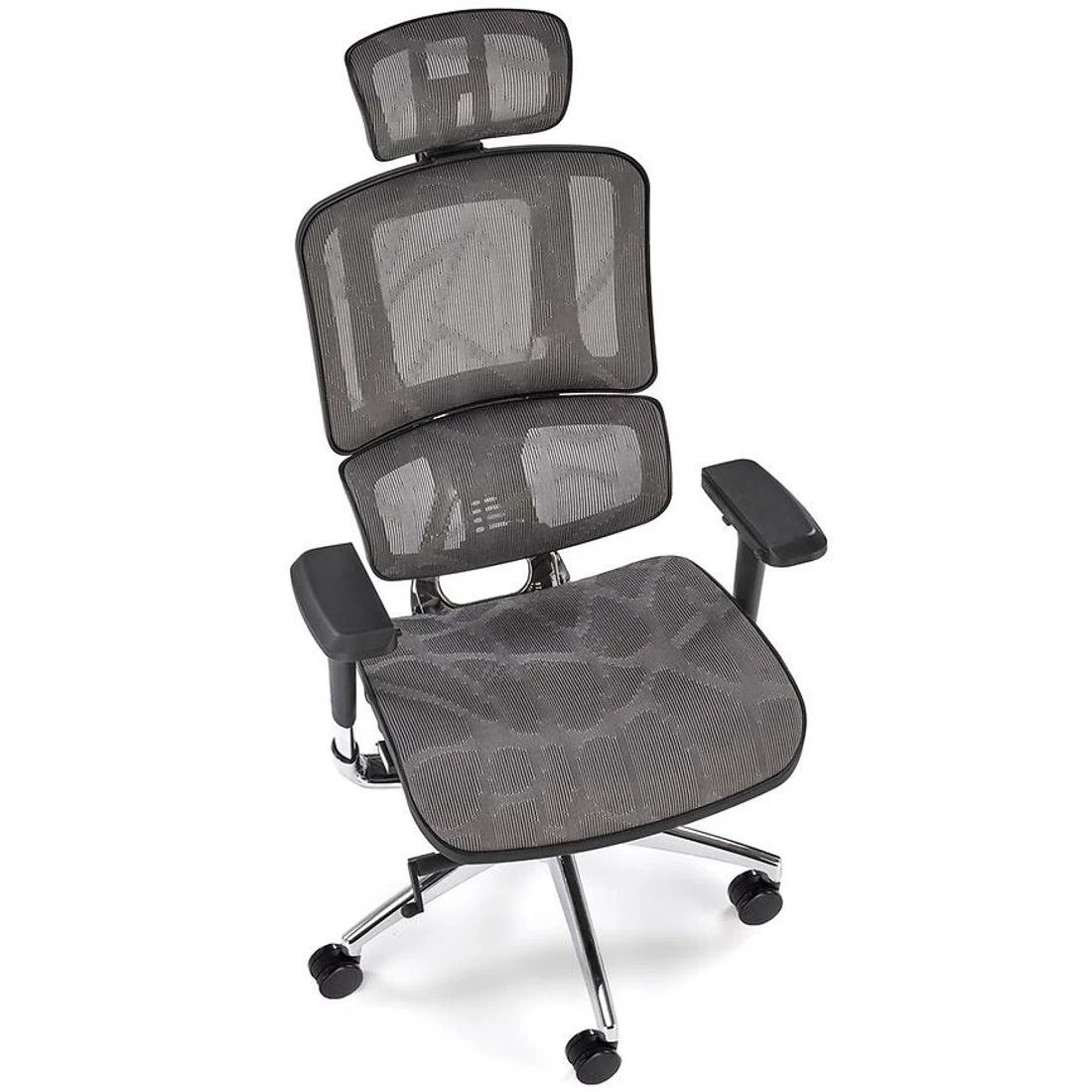 Ethan kancelarijska stolica 72x70x130-139 cm pepeljasto siva