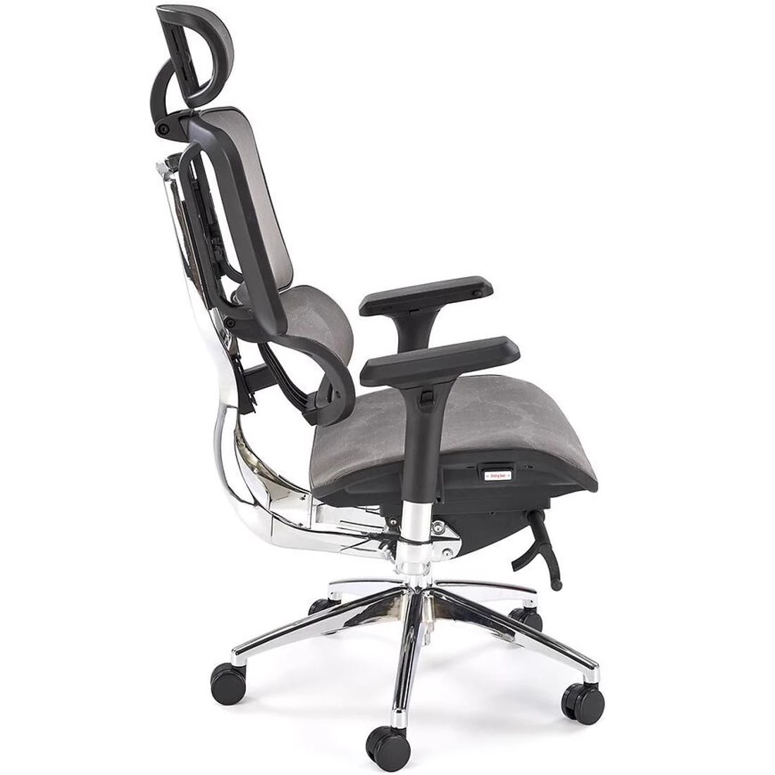 Ethan kancelarijska stolica 72x70x130-139 cm pepeljasto siva