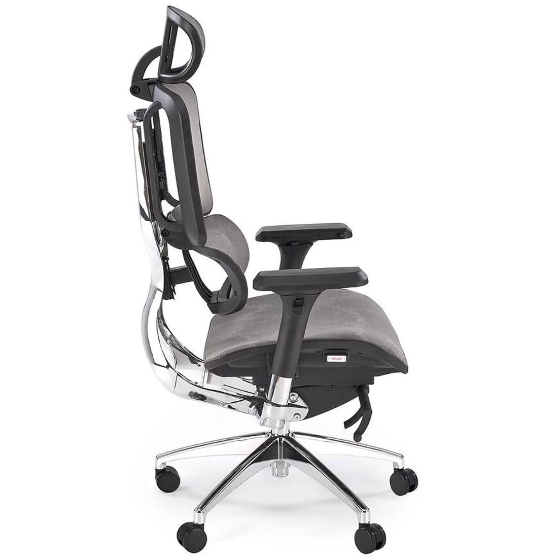 Ethan kancelarijska stolica 72x70x130-139 cm pepeljasto siva
