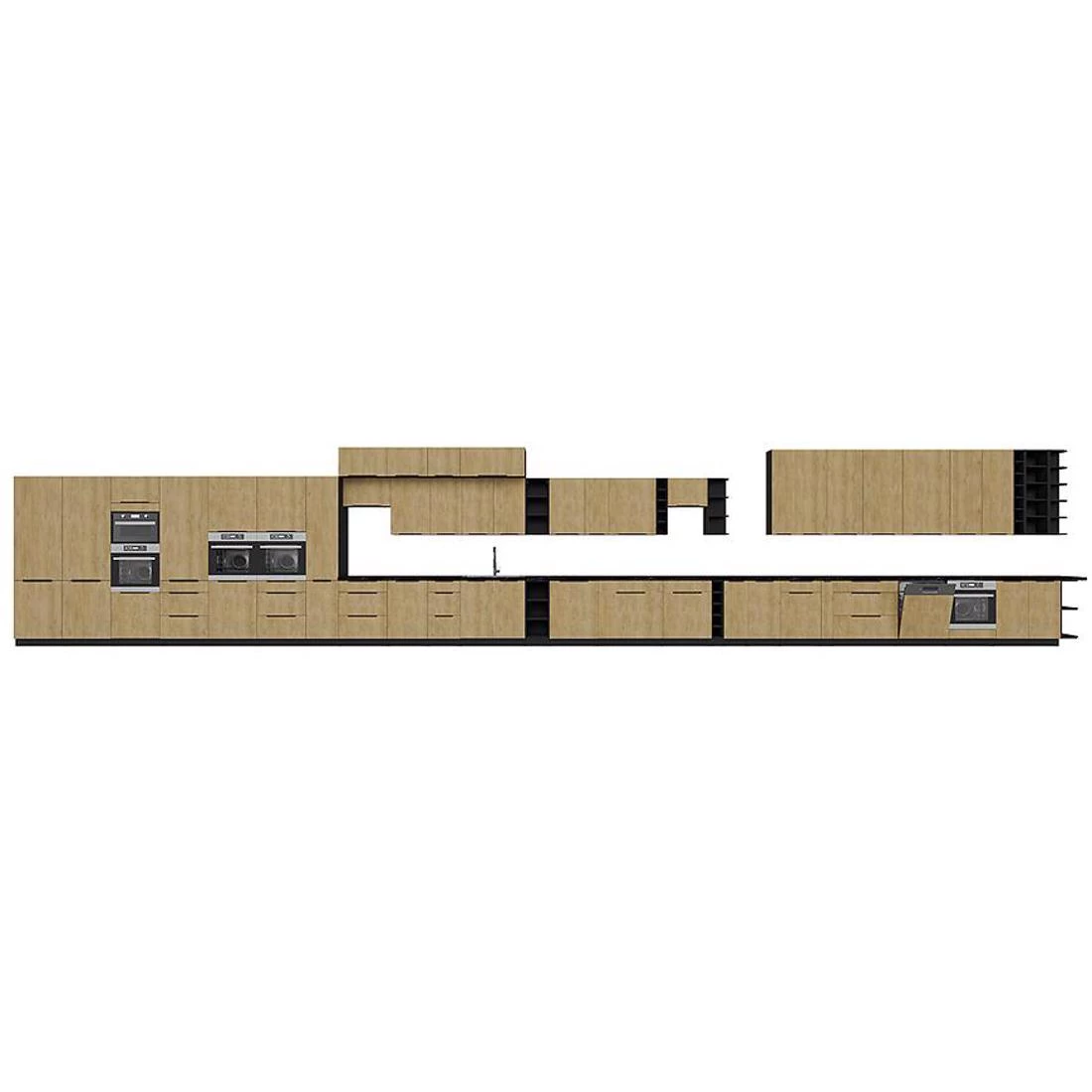 Creativa kuhinjski elementi 80x52x82 hrast