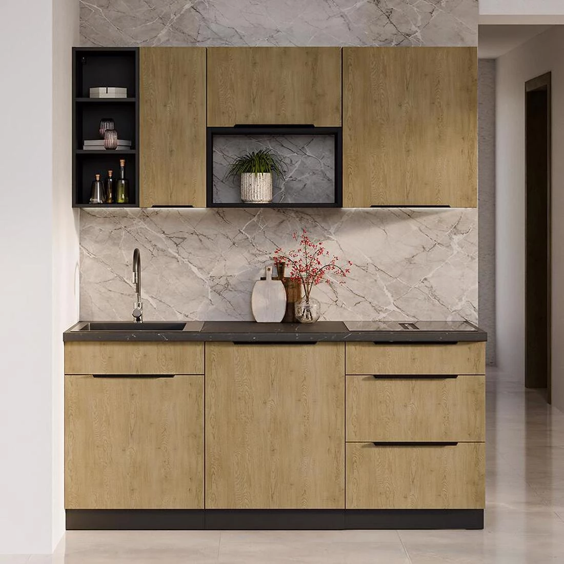 Creativa kuhinjski elementi 80x52x82 hrast