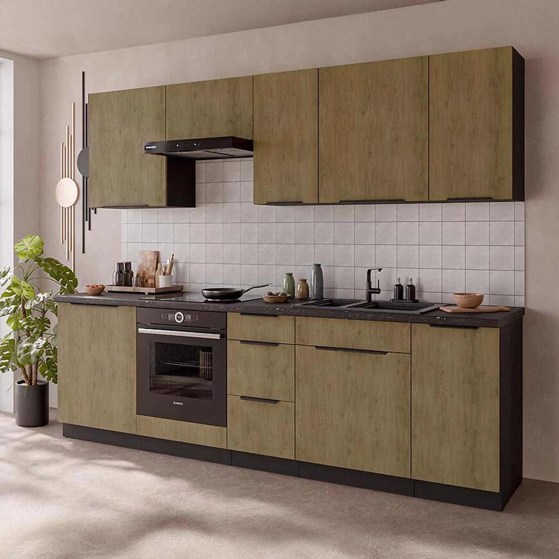 Creativa kuhinjski elementi 80x52x82 hrast