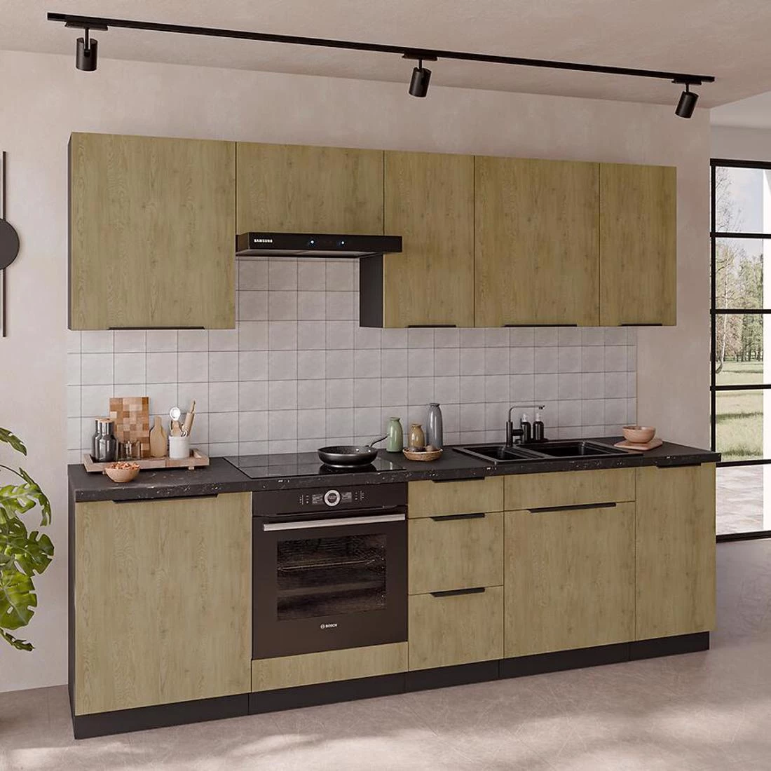 Creativa kuhinjski elementi 80x52x82 hrast