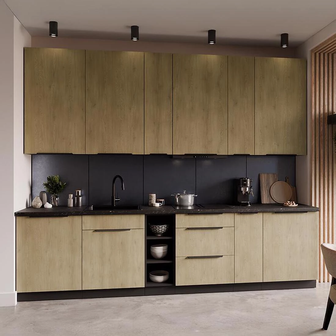Creativa kuhinjski elementi 80x52x82 hrast