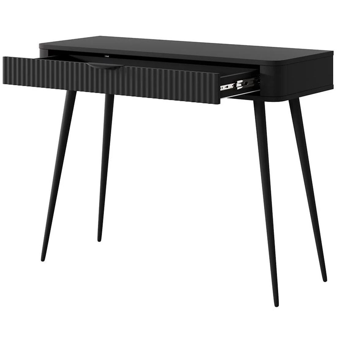 Lante toaletni stolic 100x38x78 cm crna