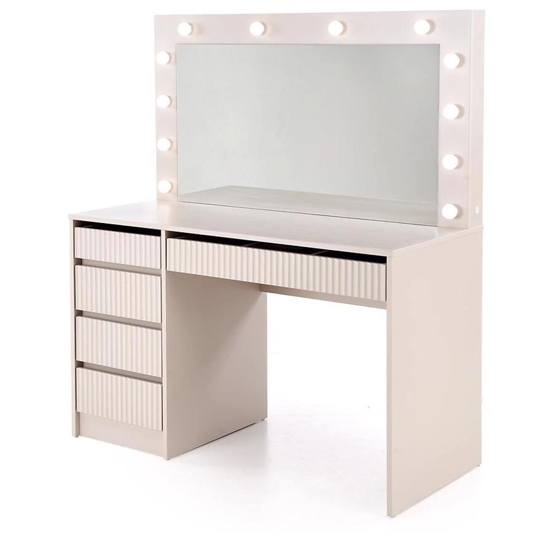 Hollywood 2XL toaletni stolic 55x120x140 cm kašmir