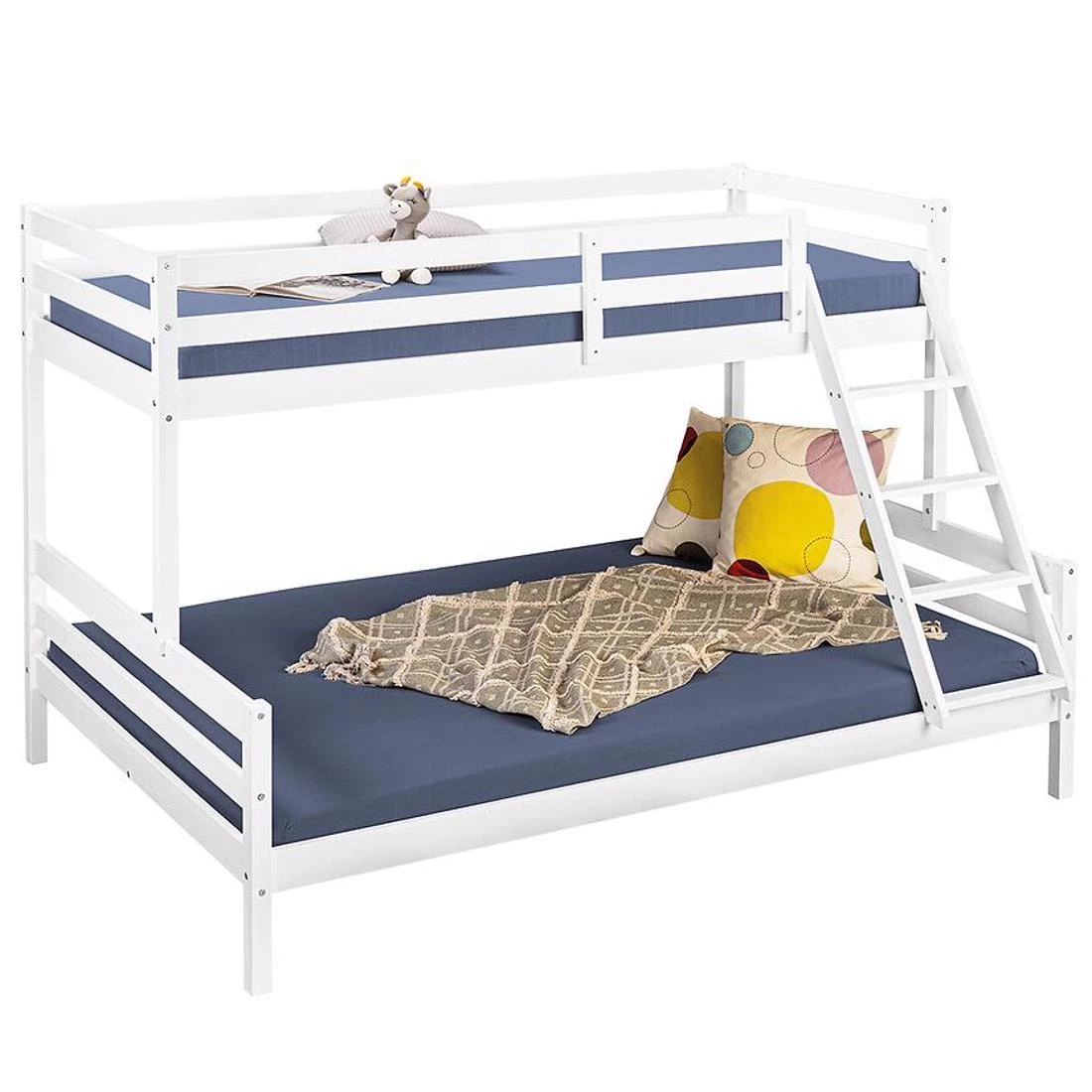 Sleepy Cloud krevet na sprat 209x153x144 cm bela