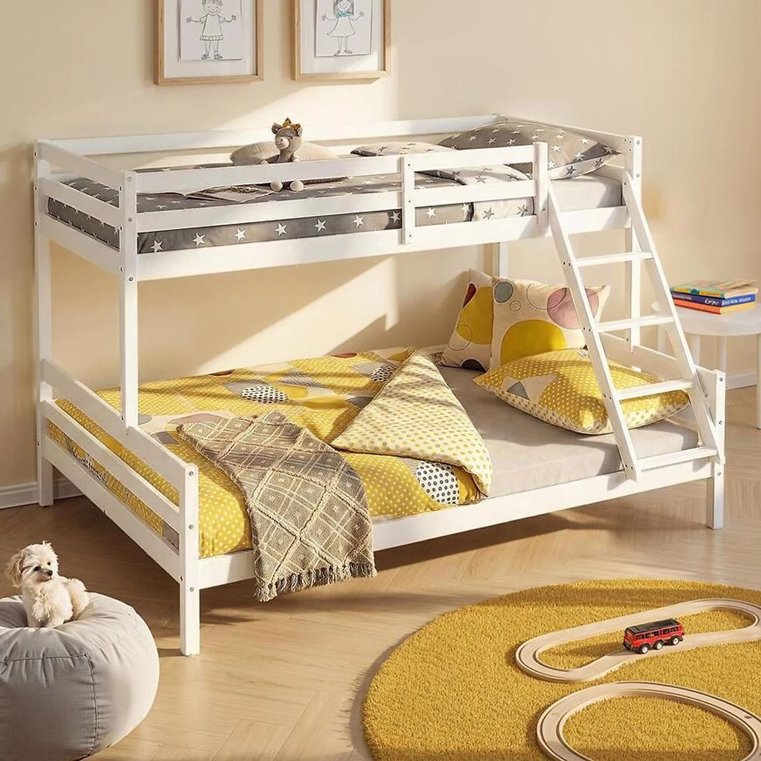 Sleepy Cloud krevet na sprat 209x153x144 cm bela