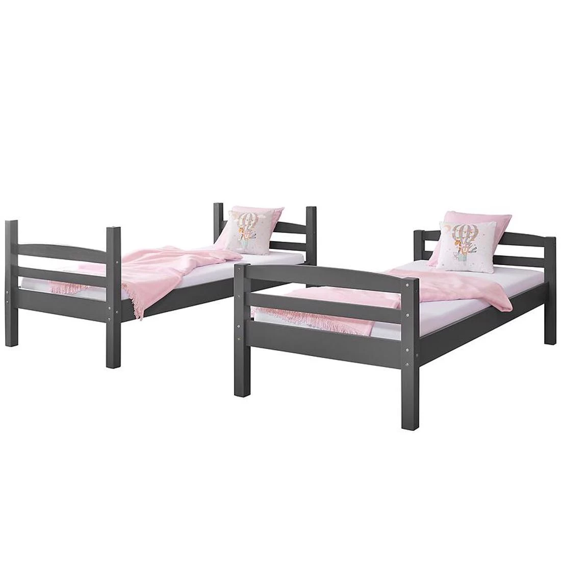 Lavius ????krevet na sprat 212x98,5x146,5 cm siva