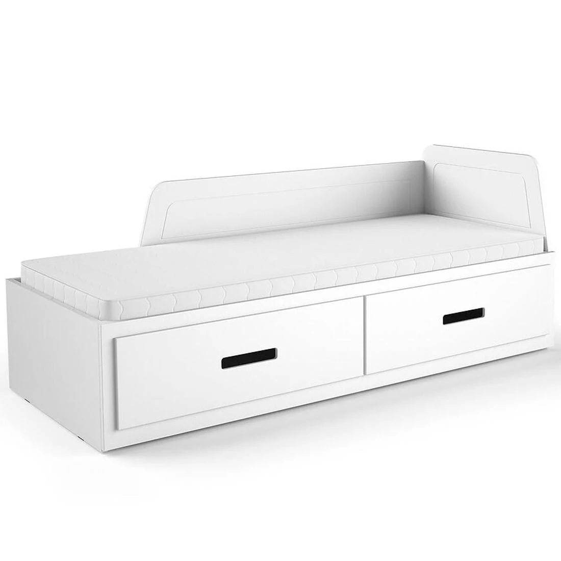Mia krevet 82x204,4x88,5 cm bela