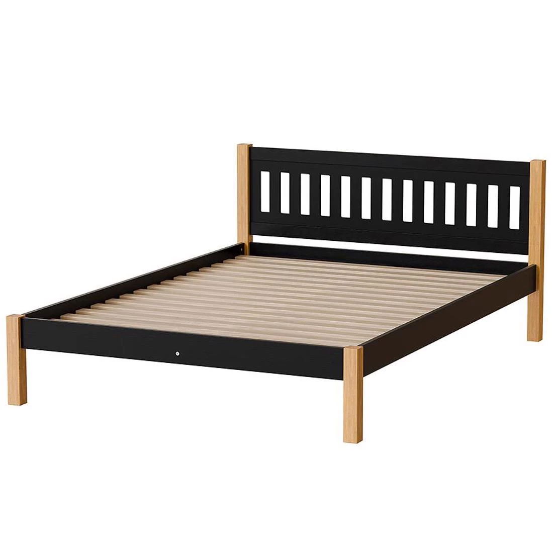 Gaja krevet 147,5x207,5x80 cm crna