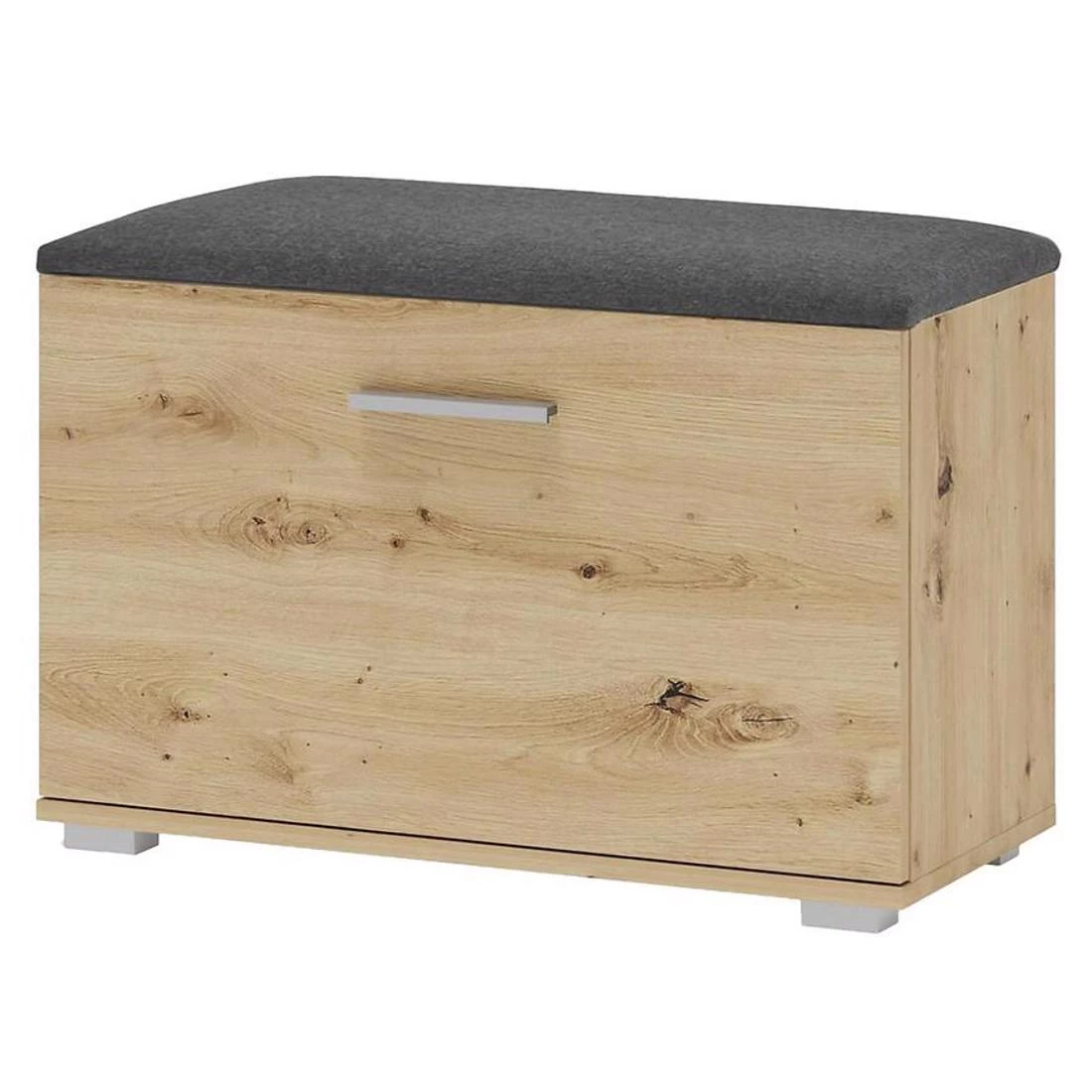 Lima klupa za predsoblje 70x32x45 cm natur/crna