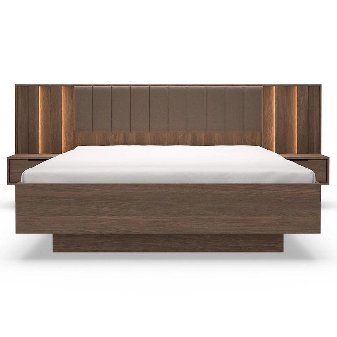Amaro krevet 166,4x210x102 cm orah