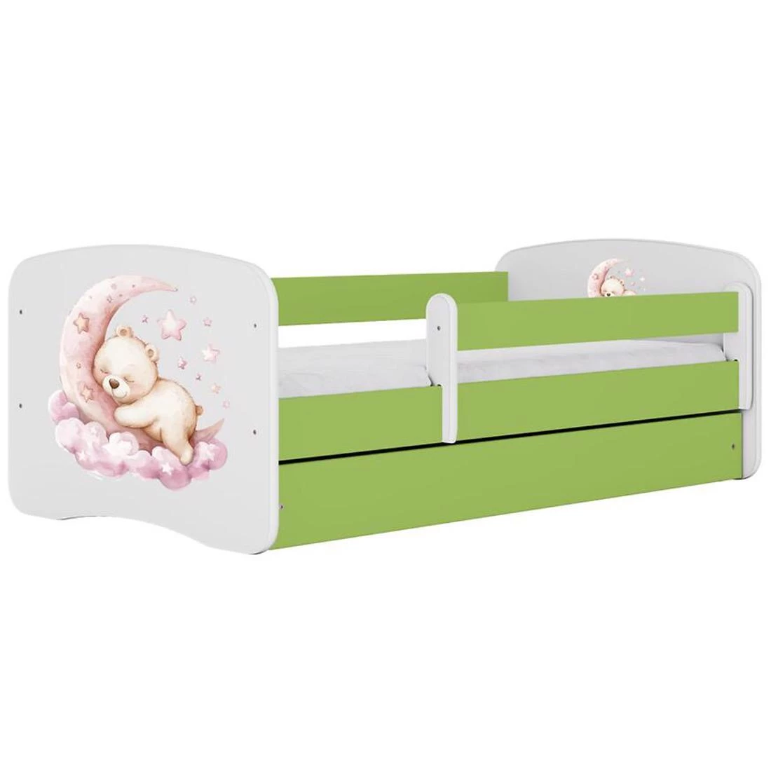 Babydreams deciji krevet 90x184x61 cm zelena