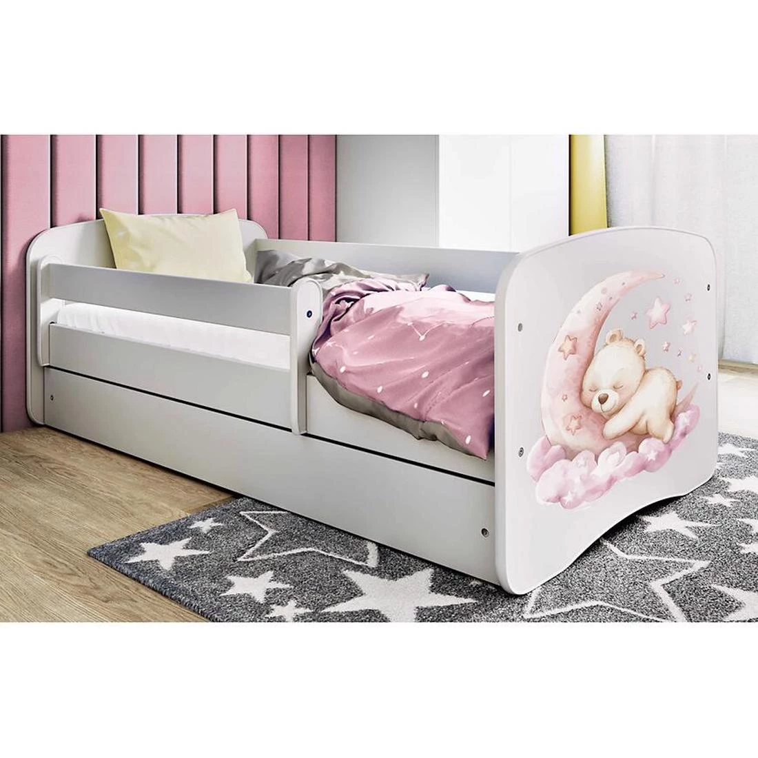 Babydreams deciji krevet 90x164x61 cm bela