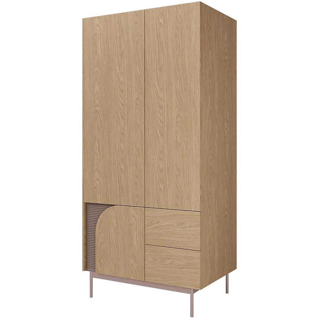 Carmen ormar 92x60x195 cm spring oak/toffee