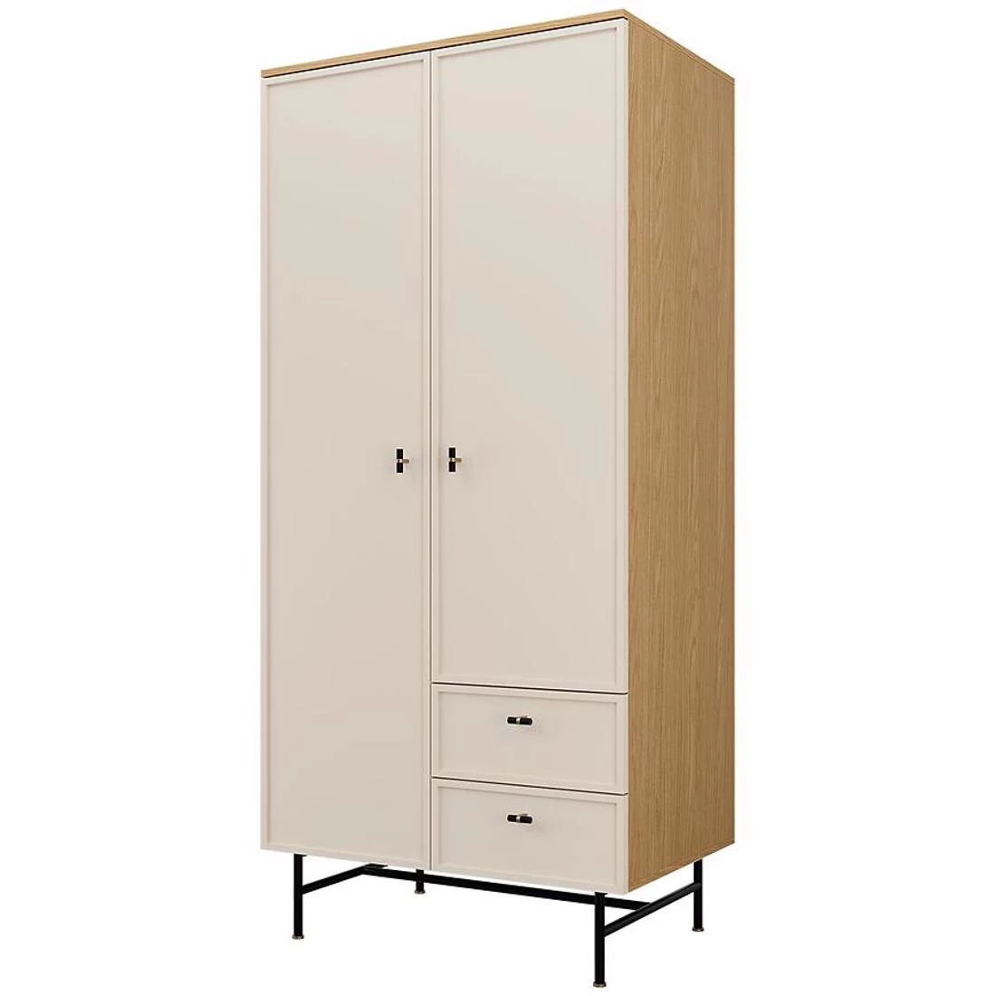 Elora ormar 90x60x196 cm hrast/makadamija