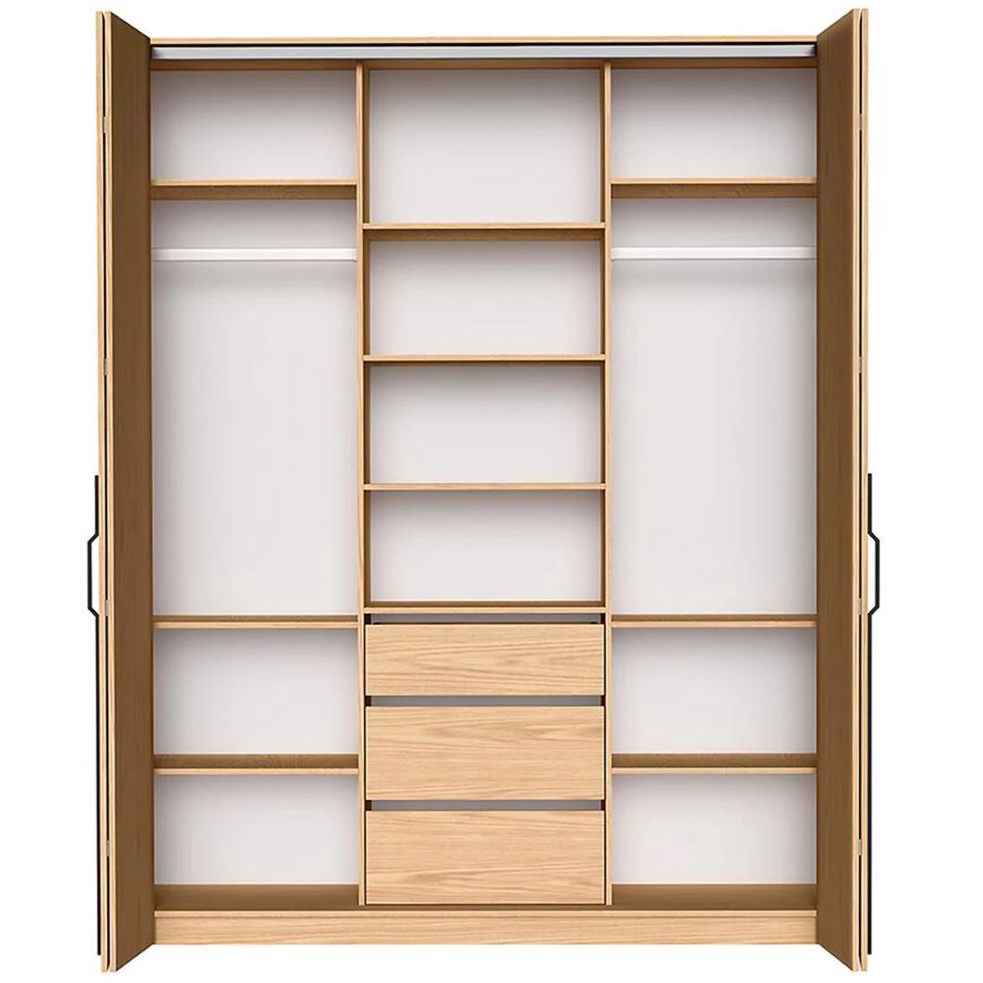 Bari ormar 200x58x240 cm natur