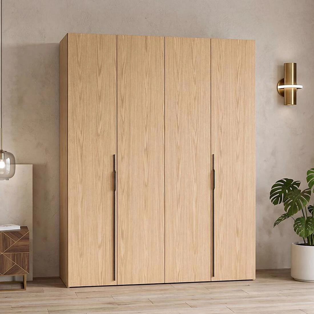 Bari ormar 200x58x240 cm natur