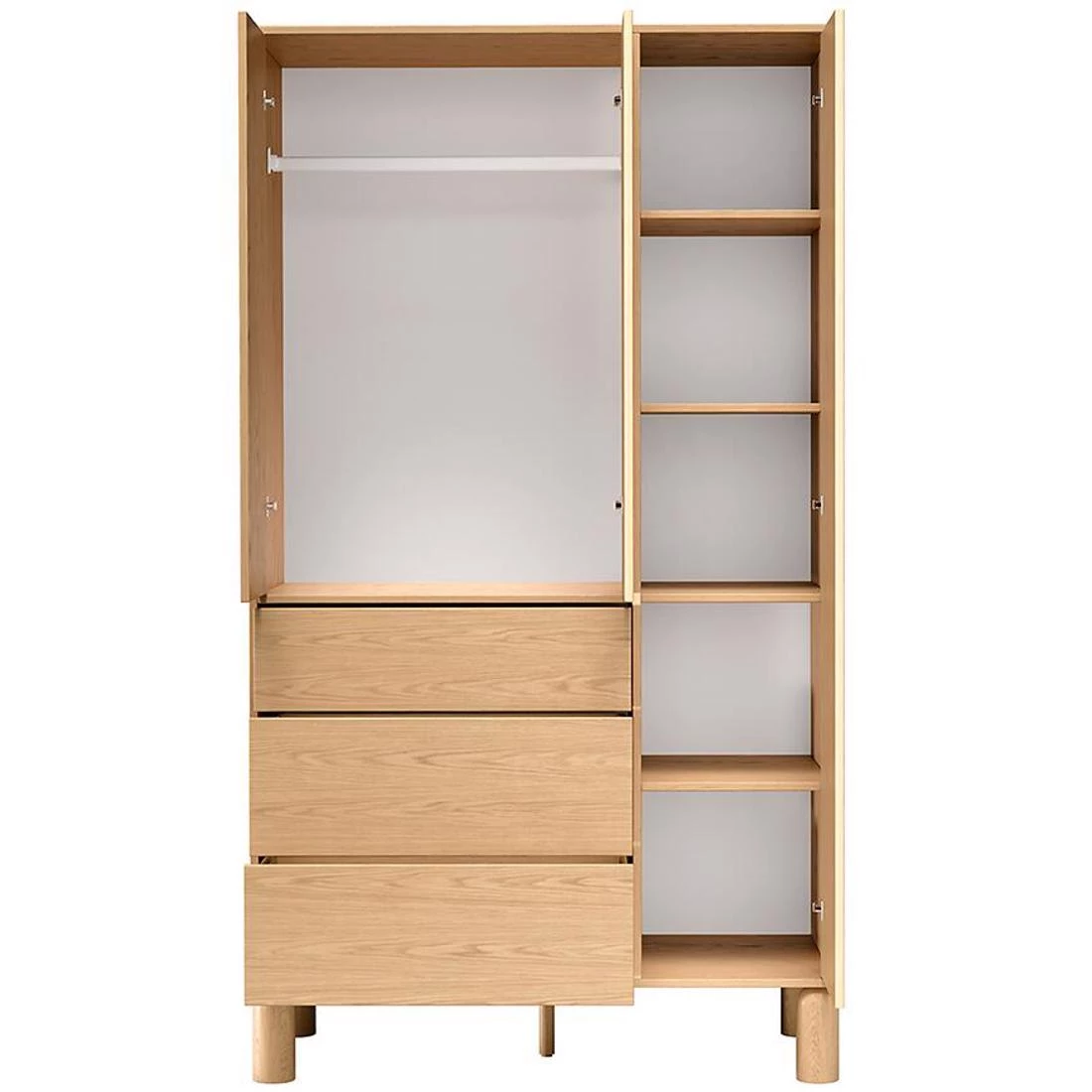 Sanden ormar 110x55x197 cm natur