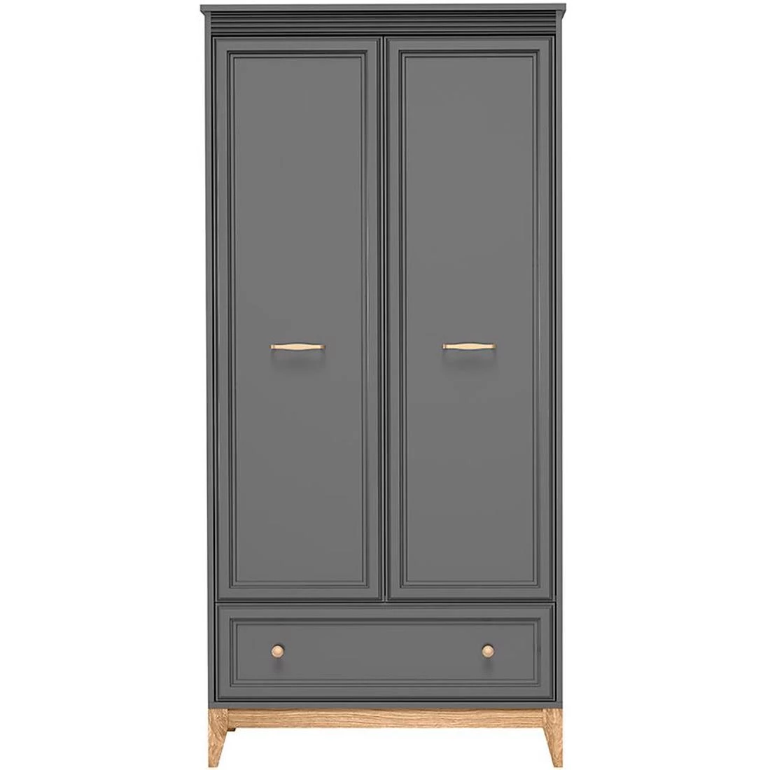 Terra ormar 92x54,5x193 cm siva
