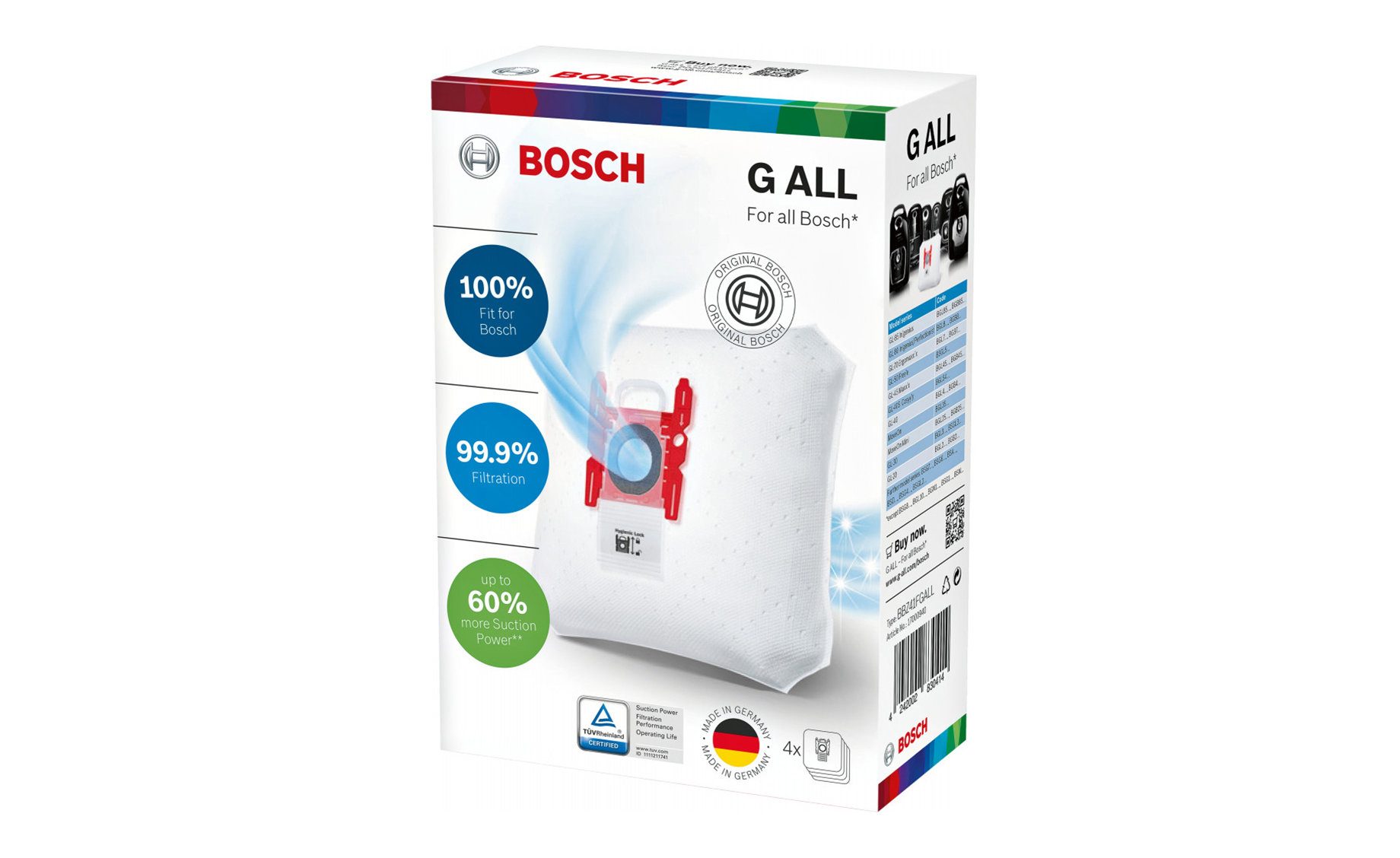 Bosch BBZ41FGALL PowerProtect kesa za usisivač