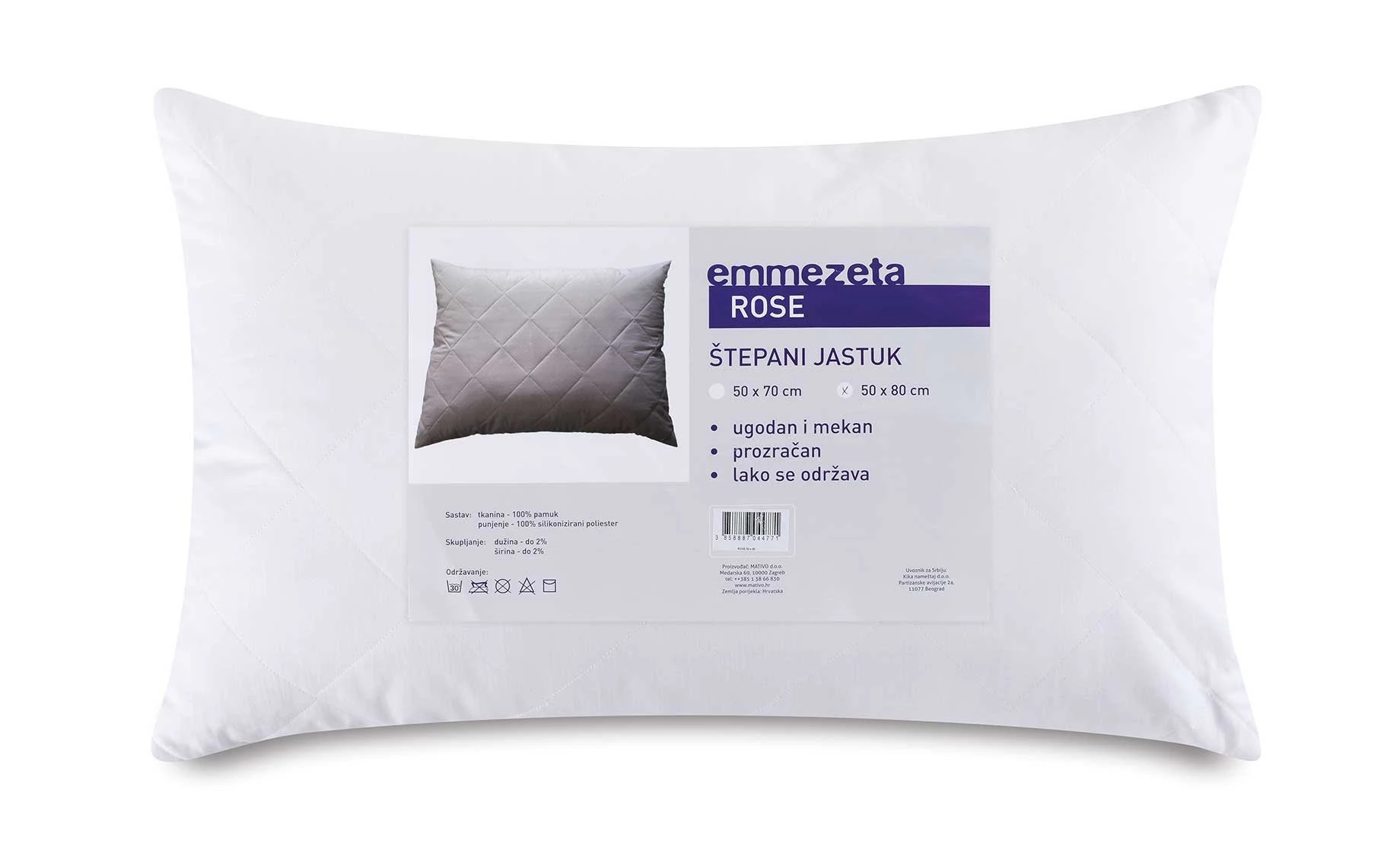 Jastuk Rose štepani 50x70cm