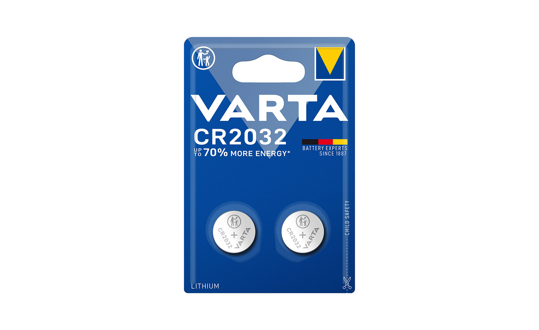 Varta CR2032 Battery, Pack of 2