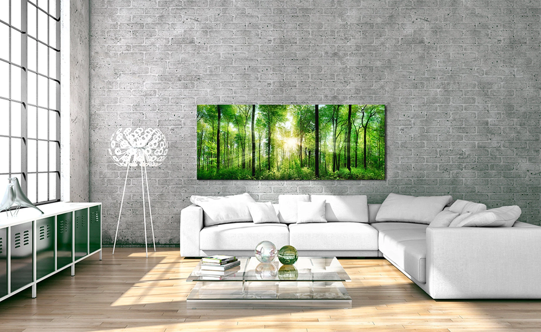 Slika na staklu Sunlight 125x50cm