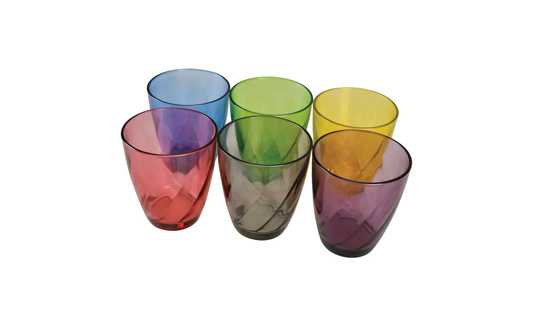 Set 6 čaša Colors, 380 ml