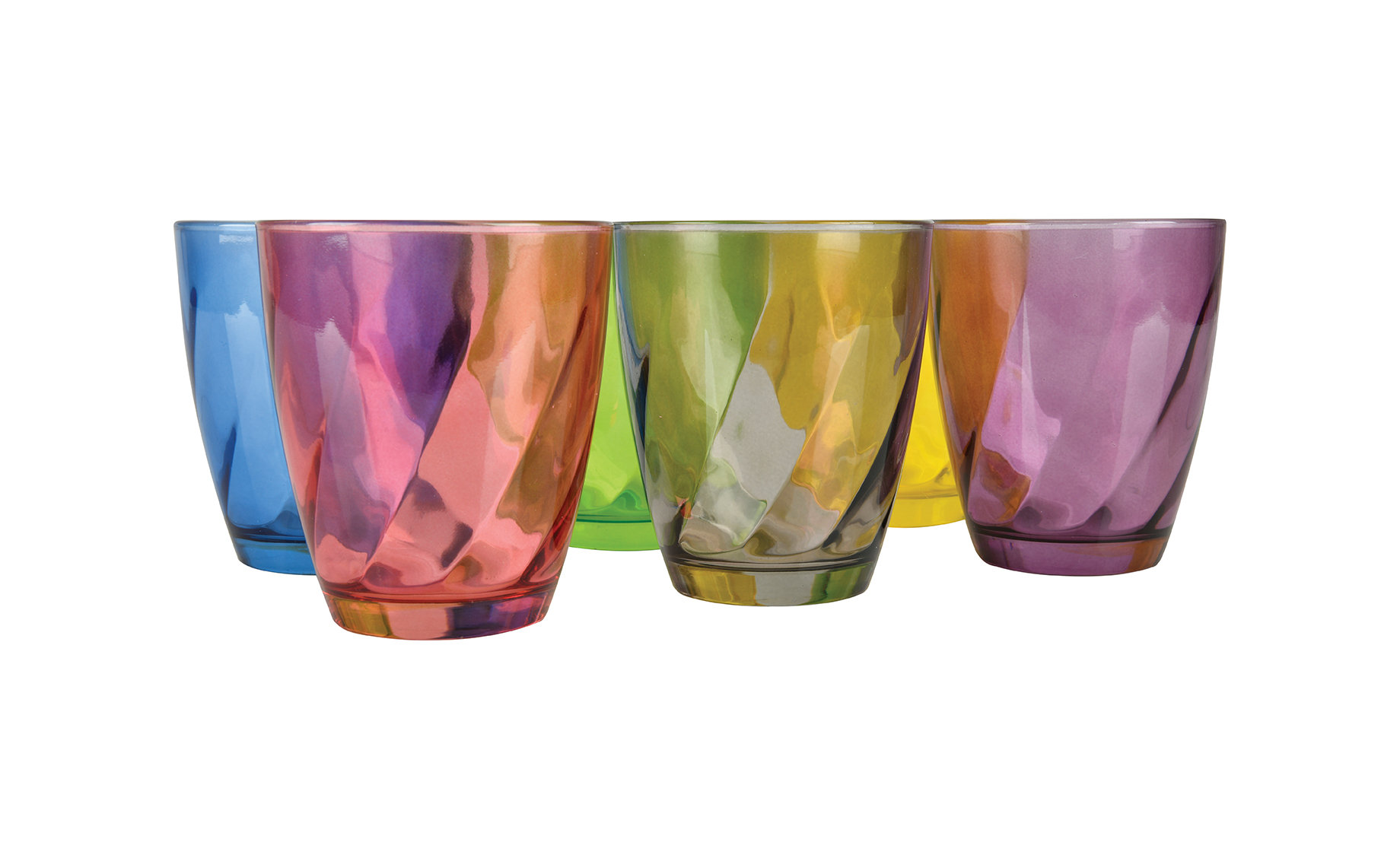 Set 6 čaša Colors, 380 ml