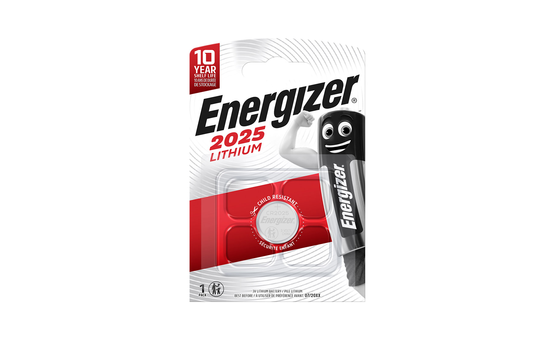 Energizer CR2025 litijumska baterija