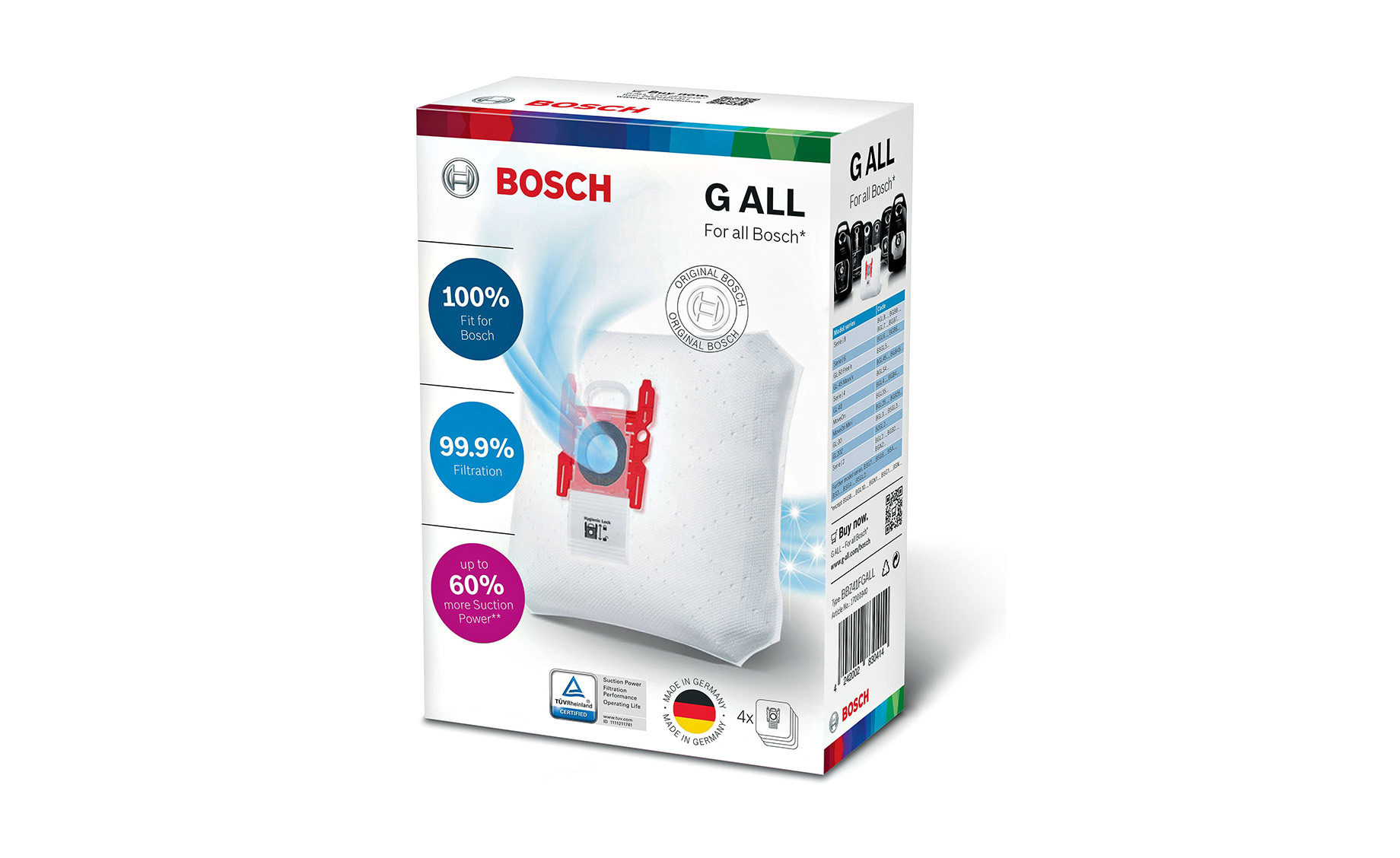 Bosch BBZ41FGALL vrećice za usisavač
