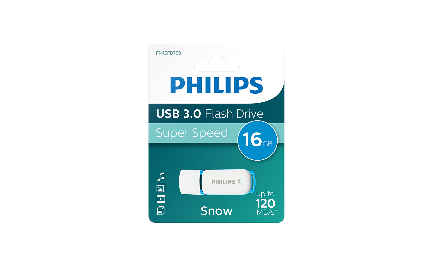 Philips PHMMD16GBS200U3 Snow Edition usb memorija 16GB