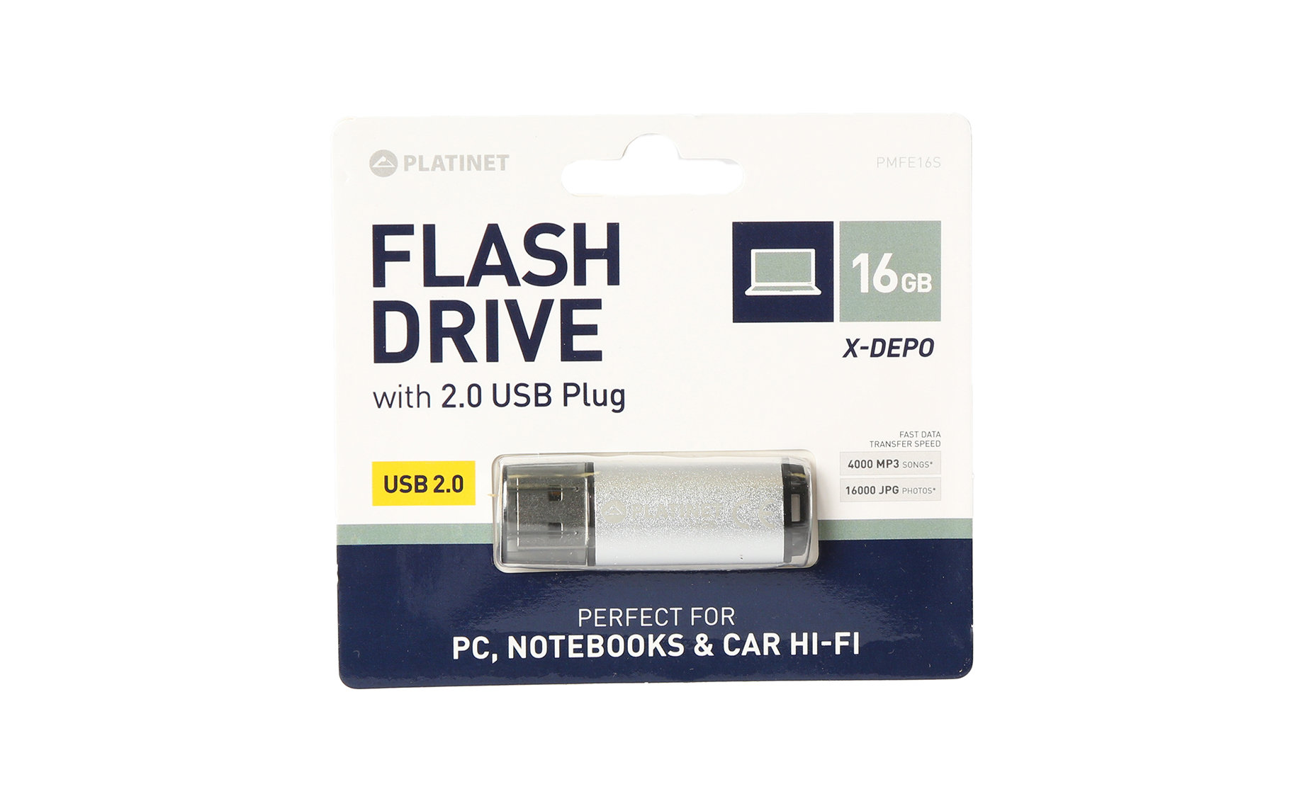 Platinet PMFE16S USB memorija 16GB