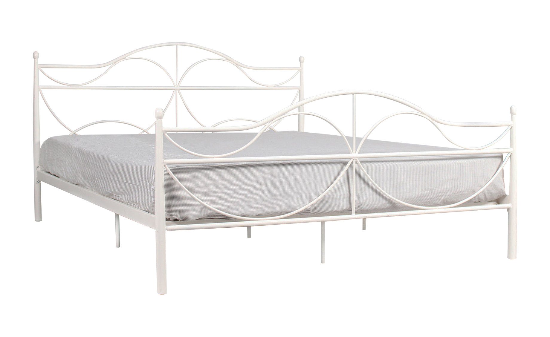 Nightingale II krevet s podnicom 167x211x100 cm bijeli