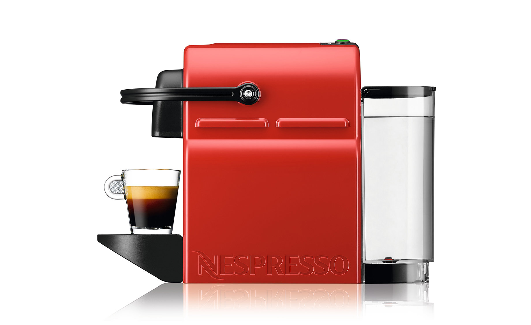 Nespresso Inissia Red aparat za kavu, crveni