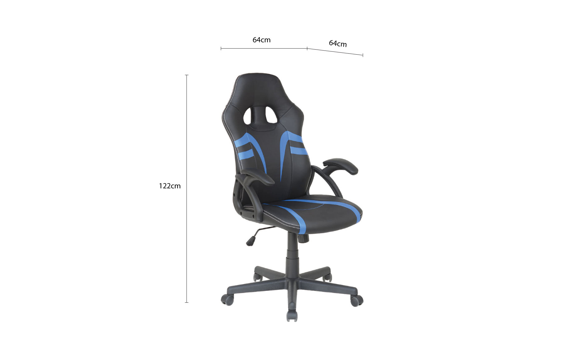Arrow kancelarijska stolica 64x64x122 cm